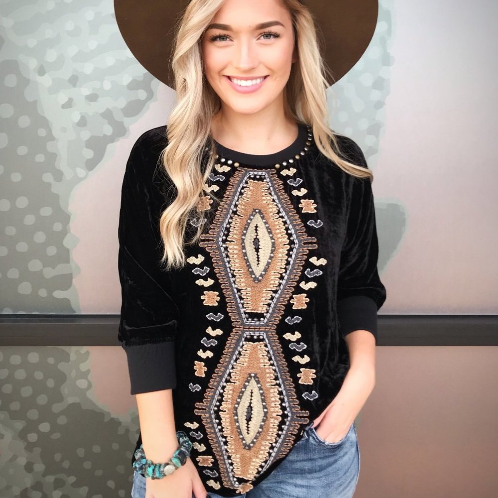 Double D Ranch 'Warwinds' Top